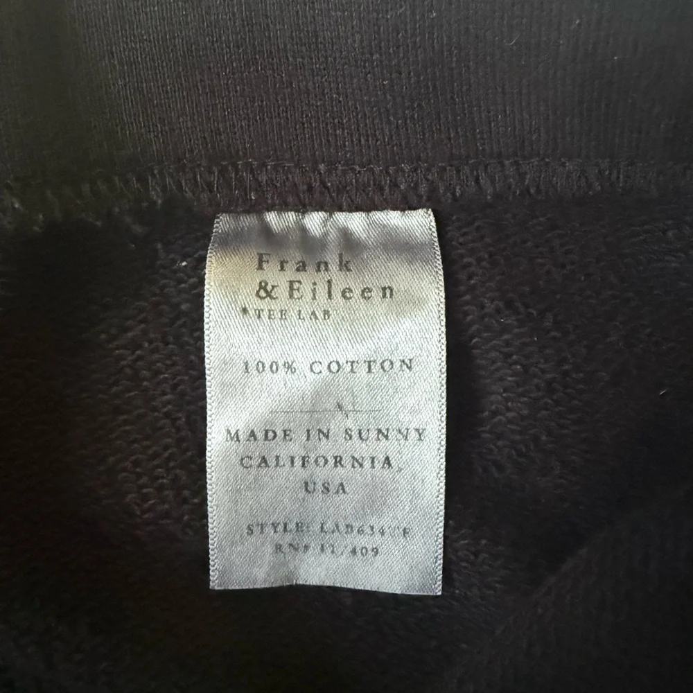 Frank & Eileen Black CATHERINE 24" Favorite Sweatpant Size Small - Picture 6 of 6